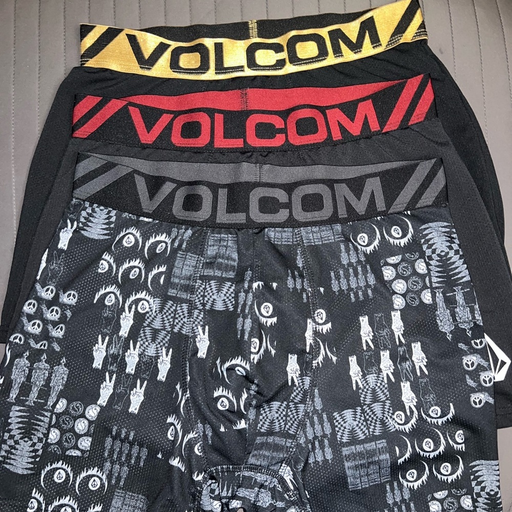 Never used 3 pack Volcom Boxer briefs